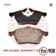 13046070772N-SET-MS MASTER-SPORT Комплект тормозных колодок, дисковый тормоз