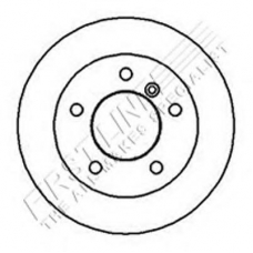 FBD838 FIRST LINE Тормозной диск