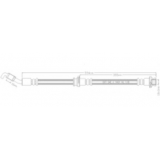 6018 REMKAFLEX Тормозной шланг