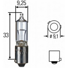 8GH 008 417-001 HELLA Лампа накаливания, фонарь указателя поворота; ламп