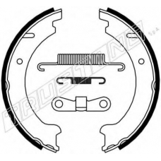 127.272K TRUSTING Комплект тормозных колодок, стояночная тормозная с