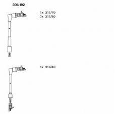 300/192 BREMI Комплект проводов зажигания