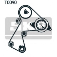 VKMA 06126 SKF Комплект ремня грм