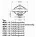 4030.70 WAHLER Термостат, охлаждающая жидкость; термостат, охлажд