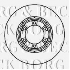 BBD5006 BORG & BECK Тормозной диск