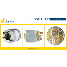 SSO15123.1 SANDO Тяговое реле, стартер