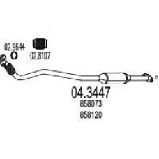 04.3447 MTS Катализатор