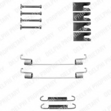 LY1335 DELPHI Комплектующие, тормозная колодка