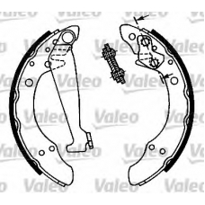 554748 VALEO Комплект тормозных колодок