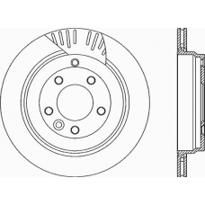 BDR2256.20 OPEN PARTS Тормозной диск