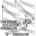 TAB-ACU10R FEBEST Подвеска, рычаг независимой подвески колеса