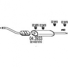 04.3933 MTS Катализатор