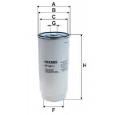 PP967/1 FILTRON Топливный фильтр