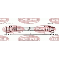 LH0416 DELPHI Тормозной шланг