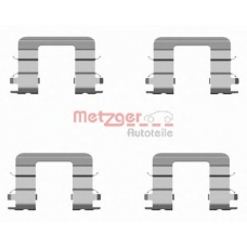 109-1696 METZGER Комплектующие, колодки дискового тормоза