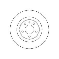NBD1666 NATIONAL Тормозной диск
