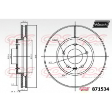 871534.6060 MAXTECH Тормозной диск