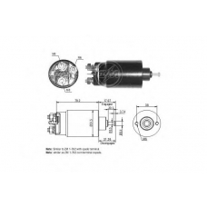 ZM8762 ERA Тяговое реле, стартер