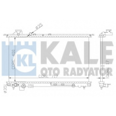 369300 KALE OTO RADYATOR Радиатор, охлаждение двигателя