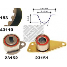 23110 MAPCO Комплект ремня грм