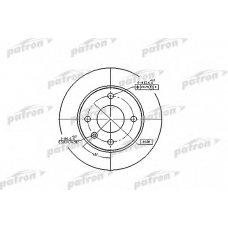 PBD1650 PATRON Тормозной диск