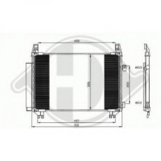 8660602 DIEDERICHS Конденсатор, кондиционер