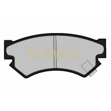 PA824 BRAKE ENGINEERING Комплект тормозных колодок, дисковый тормоз