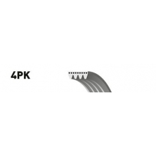 4PK948 GATES Поликлиновой ремень