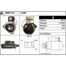 995115 EDR Стартер