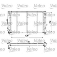 731755 VALEO Радиатор, охлаждение двигателя