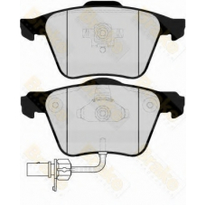 PA1620 BRAKE ENGINEERING Комплект тормозных колодок, дисковый тормоз