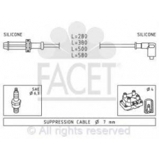 4.9374 FACET Комплект проводов зажигания