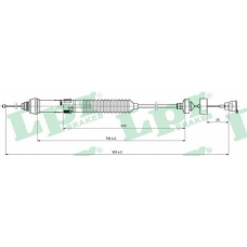 C0018C LPR Трос, управление сцеплением