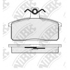 PN9201 NiBK Комплект тормозных колодок, дисковый тормоз