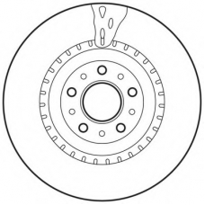 562760BC BENDIX Тормозной диск