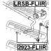 2923-FLIIR FEBEST Тяга / стойка, стабилизатор