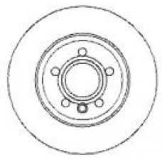 15881 MAPCO Тормозной диск