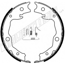 115.322K TRUSTING Комплект тормозных колодок, стояночная тормозная с