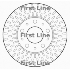 FBD1680 FIRST LINE Тормозной диск