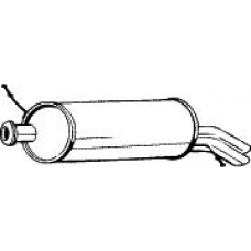 135-547 BOSAL Глушитель выхлопных газов конечный