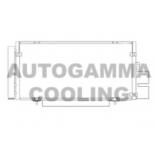 105086 AUTOGAMMA Конденсатор, кондиционер