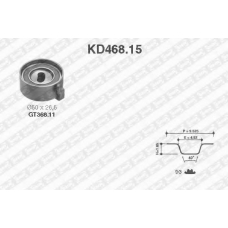 KD468.15 SNR Комплект ремня грм