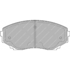 FSL1445 FERODO Комплект тормозных колодок, дисковый тормоз