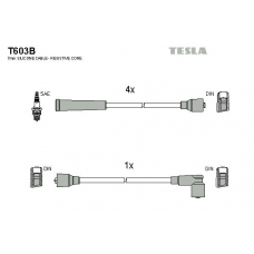 T603B TESLA Комплект проводов зажигания