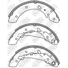 FN2347 NiBK Комплект тормозных колодок