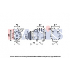 852816N AKS DASIS Компрессор, кондиционер