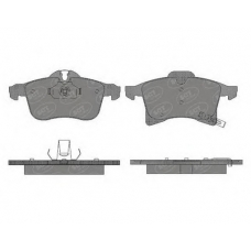 SP 493 PR SCT Комплект тормозных колодок, дисковый тормоз