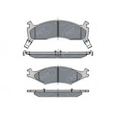 SP 267 SCT Комплект тормозных колодок, дисковый тормоз