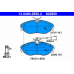 13.0460-2850.2 ATE Комплект тормозных колодок, дисковый тормоз