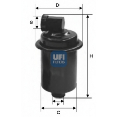 31.749.00 UFI Топливный фильтр